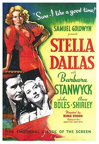 Stella Dallas (1937) afişi