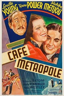 Cafe Metropole (1937) afişi
