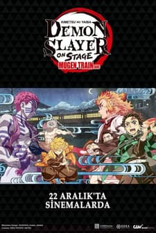 Demon Slayer: Kimetsu no Yaiba on Stage Mugen Train Arc (2023) afişi