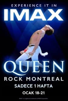 Queen Rock Montreal (1983) afişi