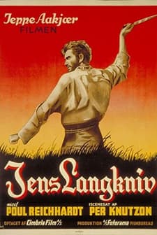 Jens Langkniv (1940) afişi