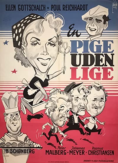 En Pige Uden Lige (1943) afişi