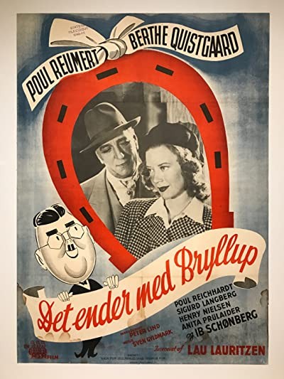 Det Ender Med Bryllup (1943) afişi
