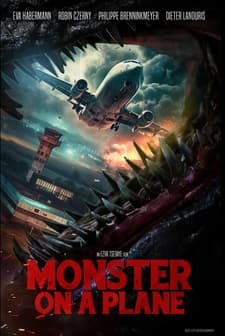 Monster on a Plane (2024) afişi