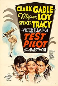 Test Pilot (1938) afişi