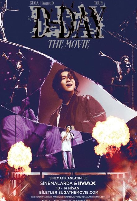 SUGA | Agust D Tour 'D-DAY' The Movie (2024) afişi