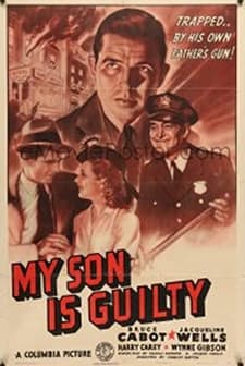 My Son is Guilty (1939) afişi