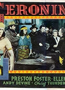 Geronimo (1939) afişi