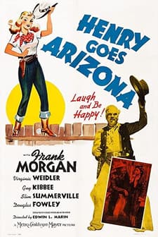 Henry Goes Arizona (1939) afişi