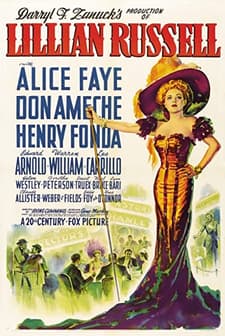 Lillian Russell (1940) afişi