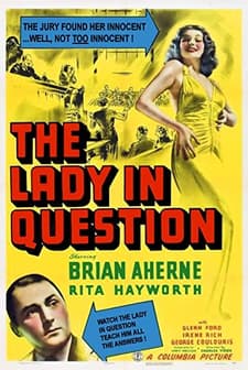 The Lady In Question (1940) afişi