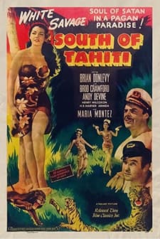 South Of Tahiti (1941) afişi
