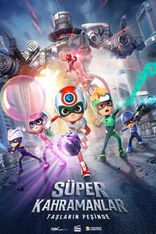 Süper Kahramanlar: Taşların Peşinde (2022) afişi
