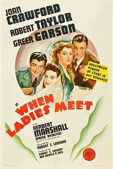 When Ladies Meet (1941) afişi