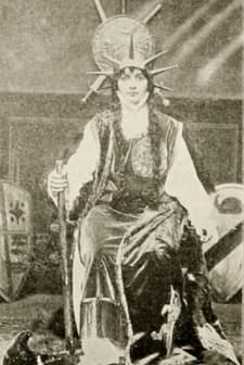 The Viking Queen (1914) afişi