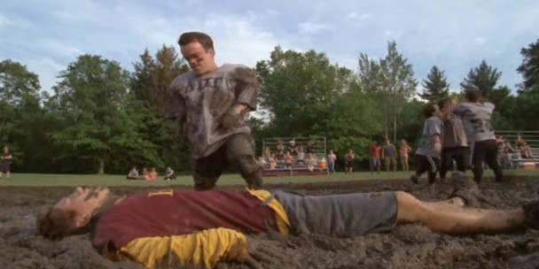 Amerikan Pastası Çıplak Yol Fotoğrafı