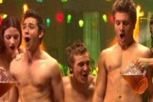 Amerikan Pastası Çıplak Yol Fotoğrafı