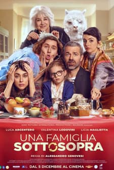 Una famiglia sottosopra (2024) afişi