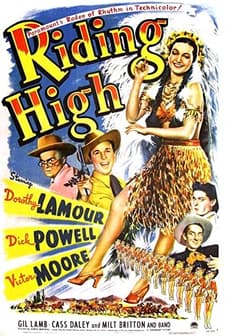 Riding High (1943) afişi