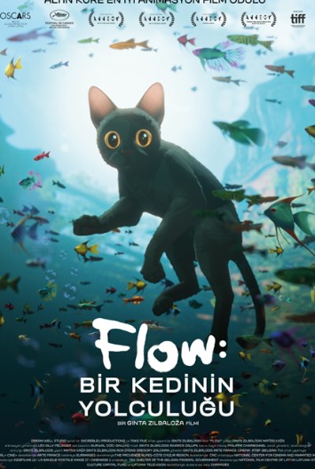 Flow: Bir Kedinin Yolculuğu (2024) afişi