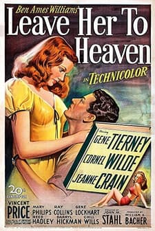 Leave Her To Heaven (1945) afişi
