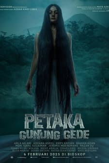 Petaka Gunung Gede (2025) afişi