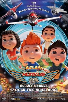 Aslan Hürkuş 4: Hürjet Oyunda (2025) afişi