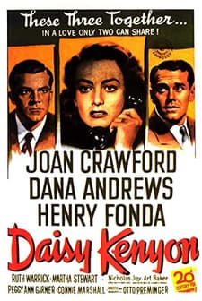 Daisy Kenyon (1947) afişi