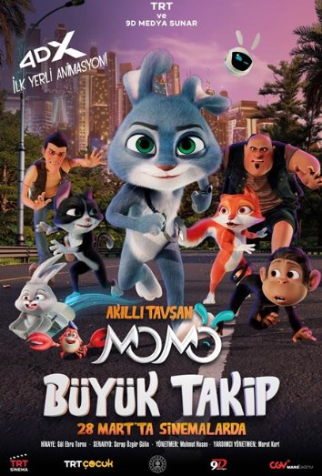 Akıllı Tavşan Momo: Büyük Takip (2025) afişi