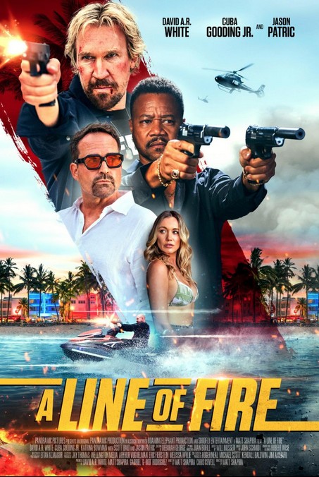 A Line of Fire (2025) afişi