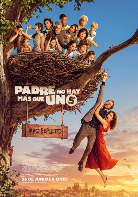 Padre no hay más que uno 5 (2025) afişi