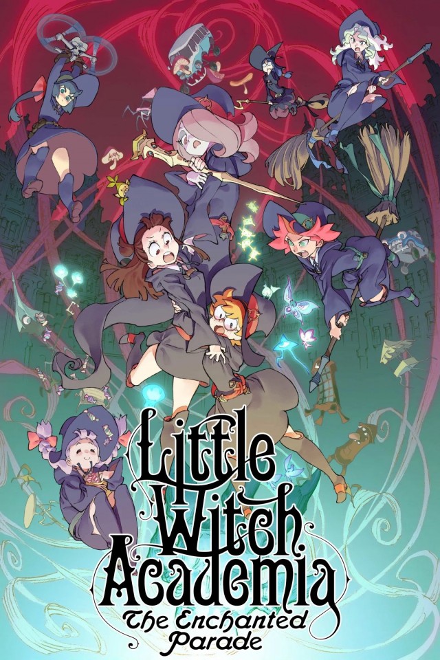 Little Witch Academia: The Enchanted Parade (2015) afişi