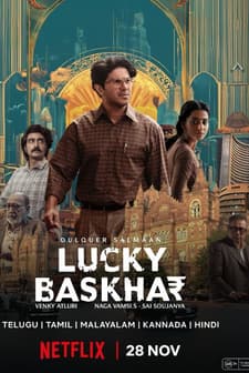 Lucky Baskhar (2024) afişi