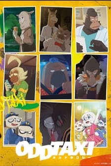 Odd Taxi (2021) afişi