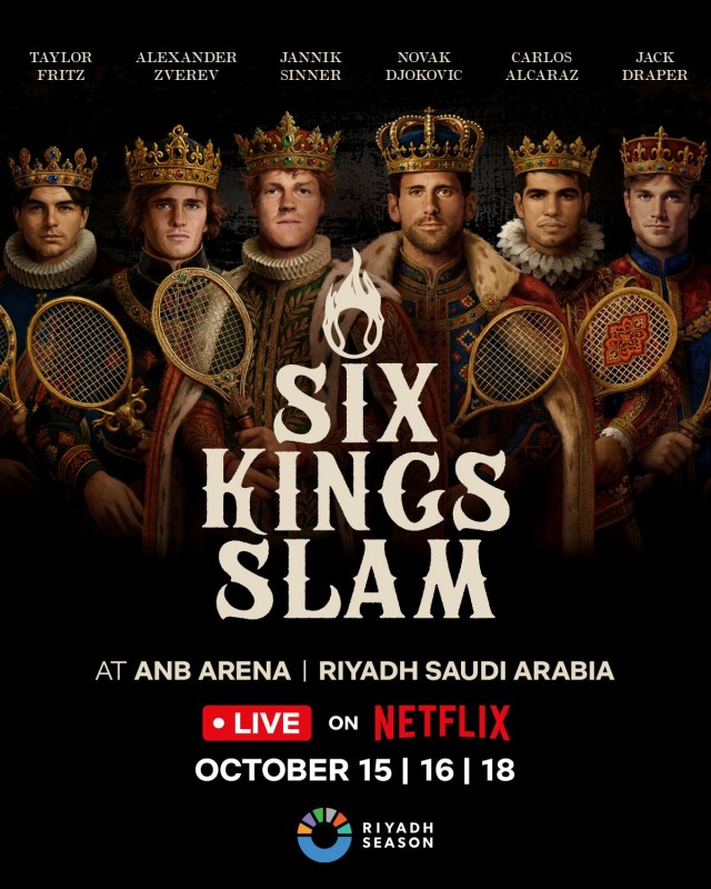 Six Kings Slam 2025 (2025) afişi