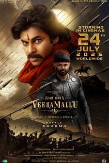 Hari Hara Veera Mallu Bölüm 1: Kılıç Ruha Karşı (2025) afişi