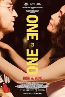 One to One: John & Yoko afişi