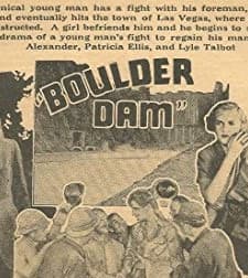 Boulder Dam (1936) afişi