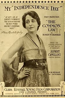 The Common Law (1916) afişi