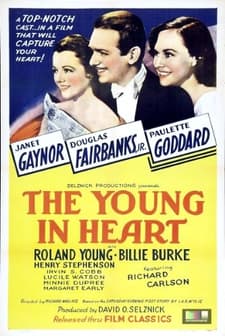 The Young In Heart (1938) afişi
