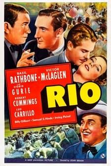 Rio (1939) afişi