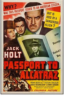 Passport To Alcatraz (1940) afişi