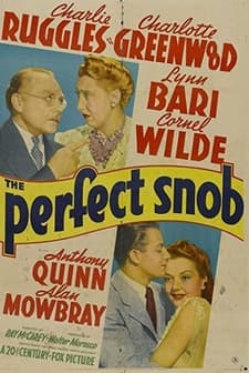 The Perfect Snob (1941) afişi