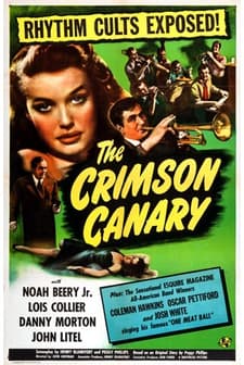 The Crimson Canary (1945) afişi