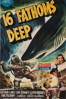 16 Fathoms Deep (1948) afişi