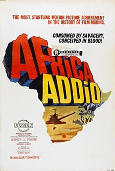 Africa Addio (1966) afişi