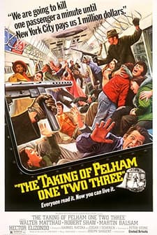 The Taking Of Pelham One Two Three (1974) afişi