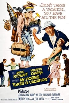 Mr. Hobbs Takes A Vacation (1962) afişi