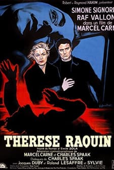 Thérèse Raquin (1953) afişi