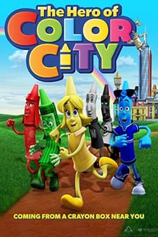 The Hero Of Color City (2014) afişi